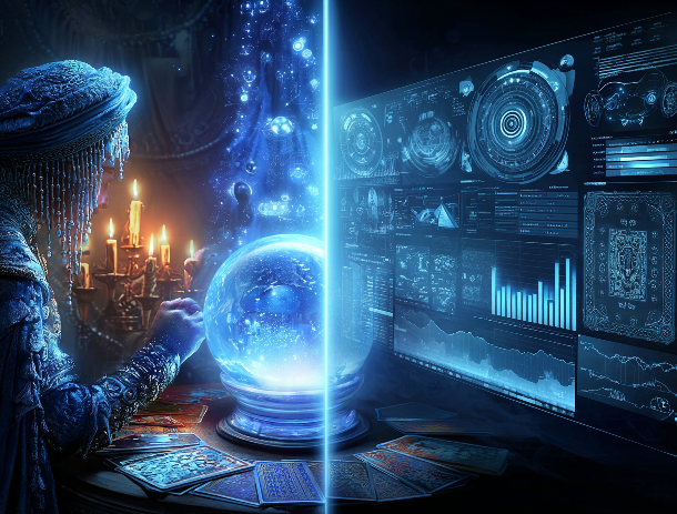 Polak rozważający pytania o przyszłość - finanse, zdrowie, rodzina